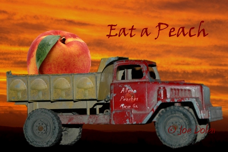 February is Eat a Peach month